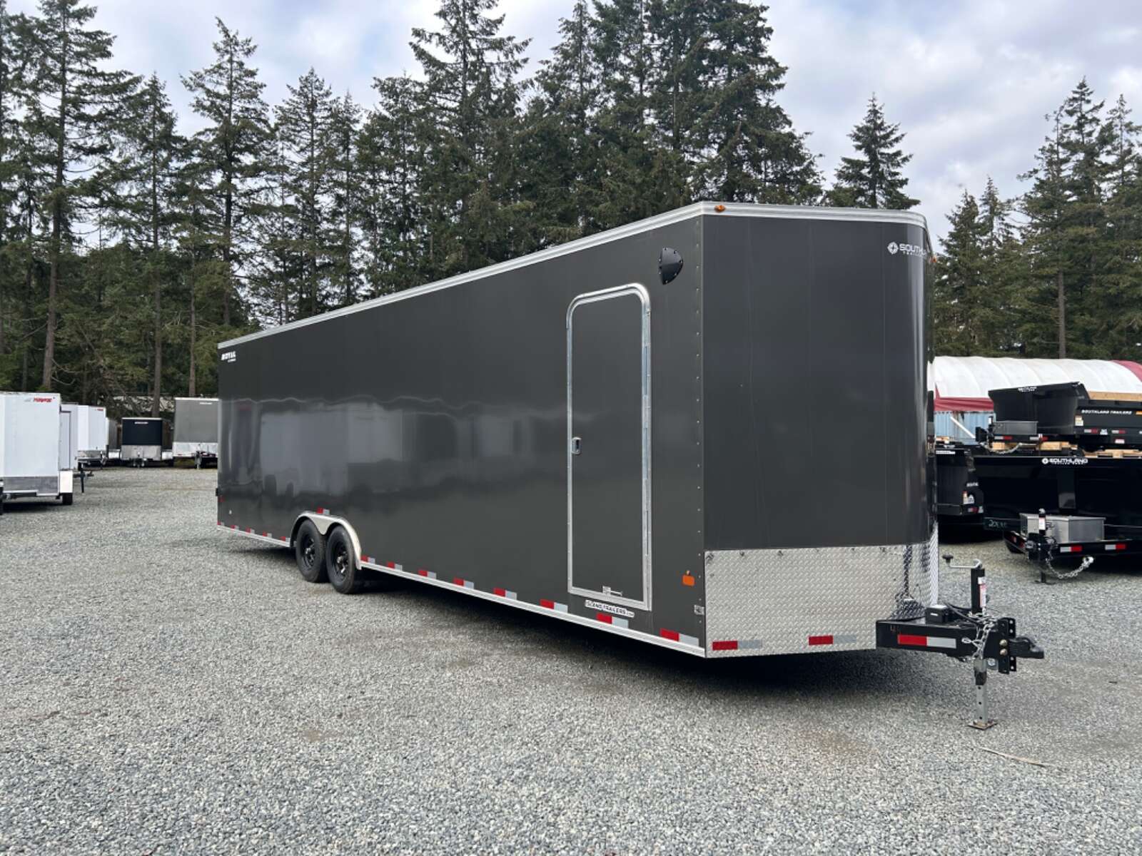 Photo of 2025 Royal Cargo 8.5X30 + V-Nose 92" Interior - 11,400LB GVWR - Barn Doors