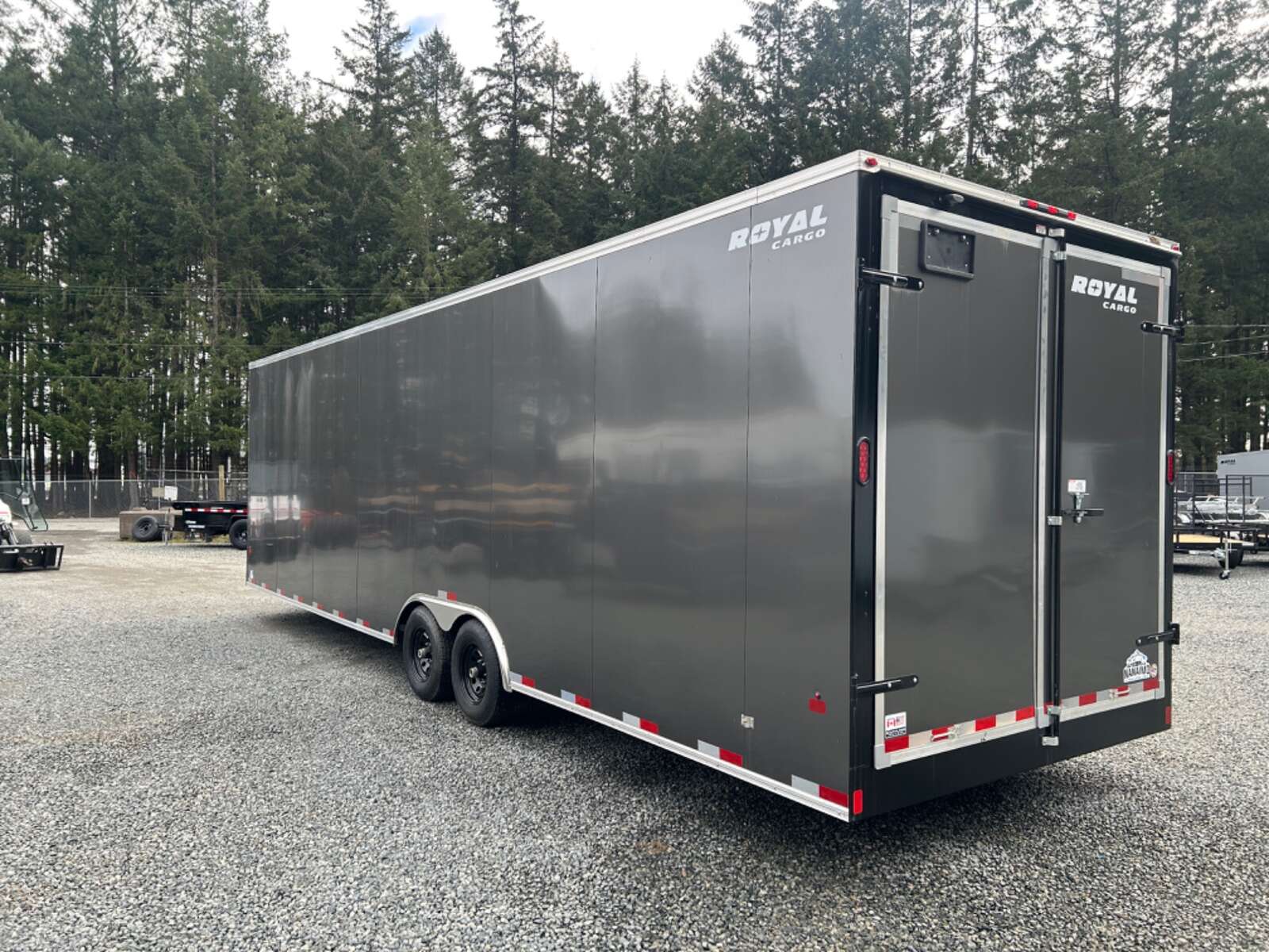 Photo of 2025 Royal Cargo 8.5X30 + V-Nose 92" Interior - 11,400LB GVWR - Barn Doors