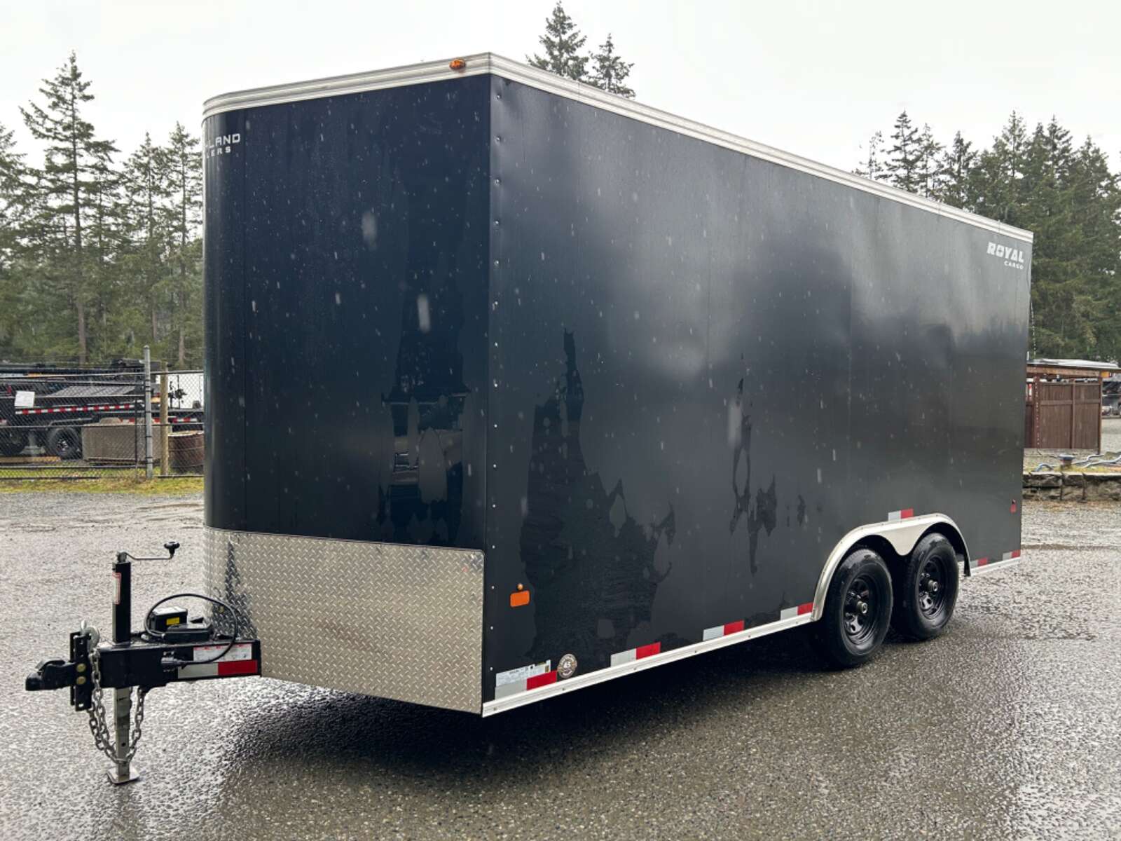 Photo of 2025 Royal Cargo 8.5X16+V 11,400LB GVW - RAMP DOOR - 86" INTERIOR