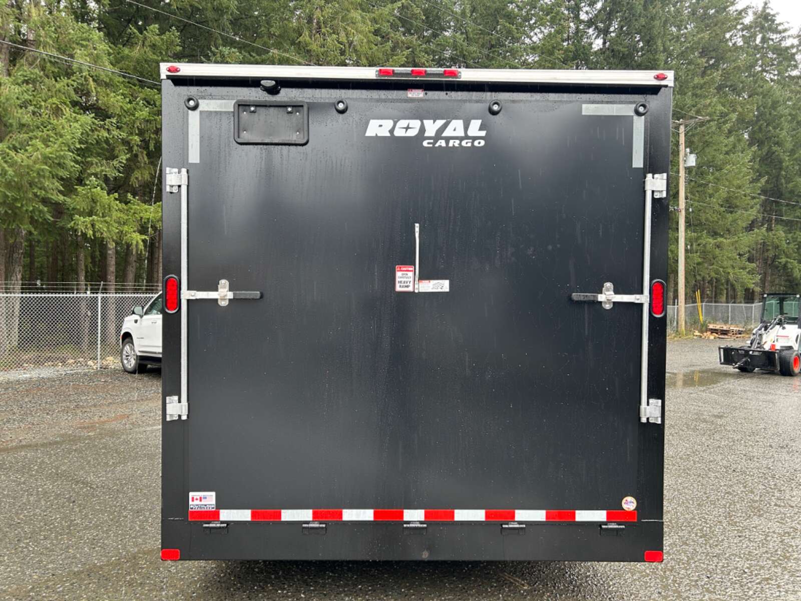 Photo of 2025 Royal Cargo 8.5X16+V 11,400LB GVW - RAMP DOOR - 86" INTERIOR