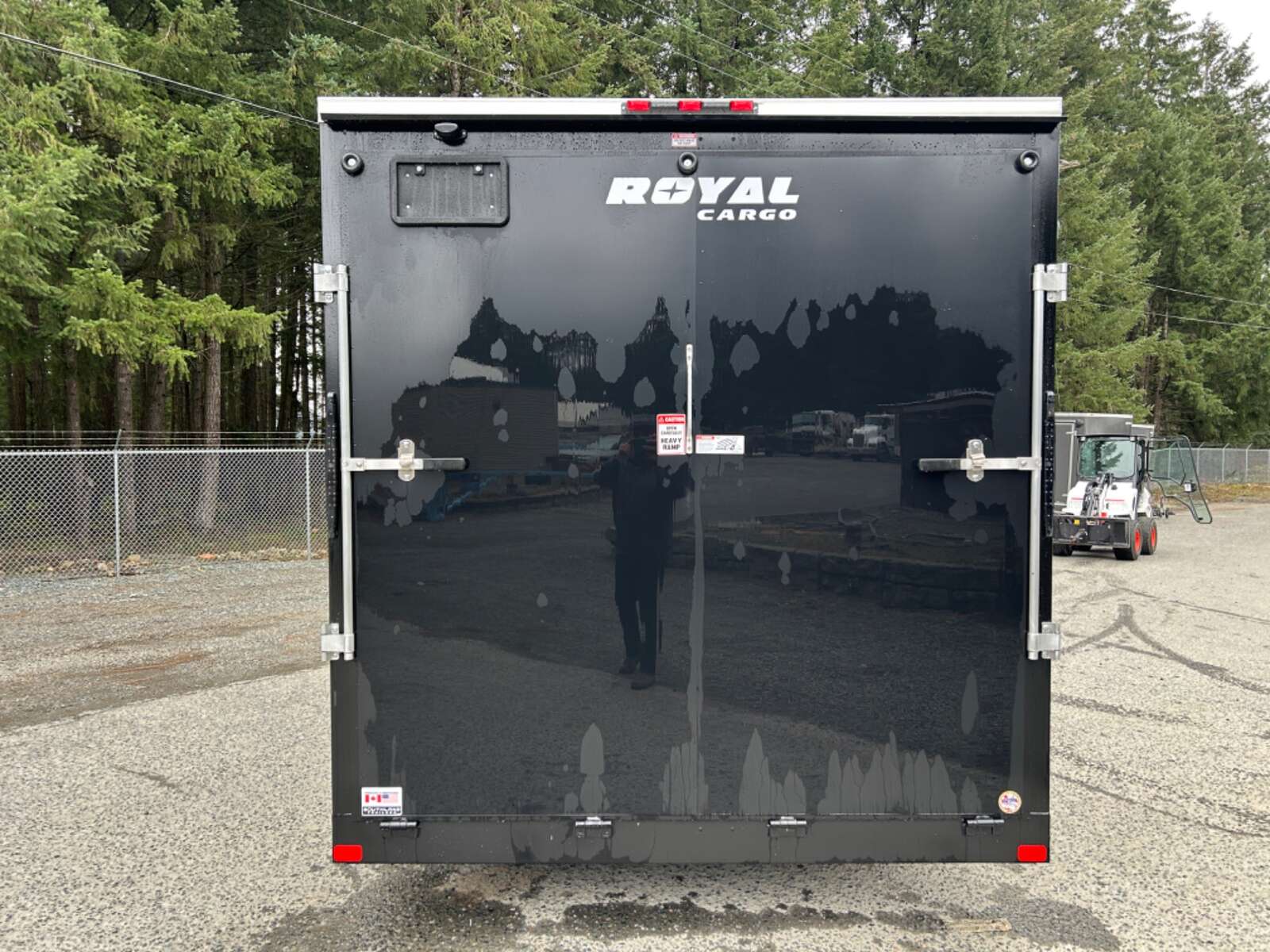 Photo of 2025 Royal Cargo 7.5X14+V 7700LB GVW - 86" Interior - Ramp Door