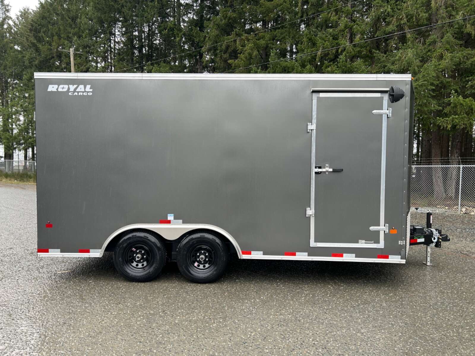 Photo of 2025 Royal Cargo 8.5X16+V 11,400LB GVW - RAMP DOOR - 86" INTERIOR