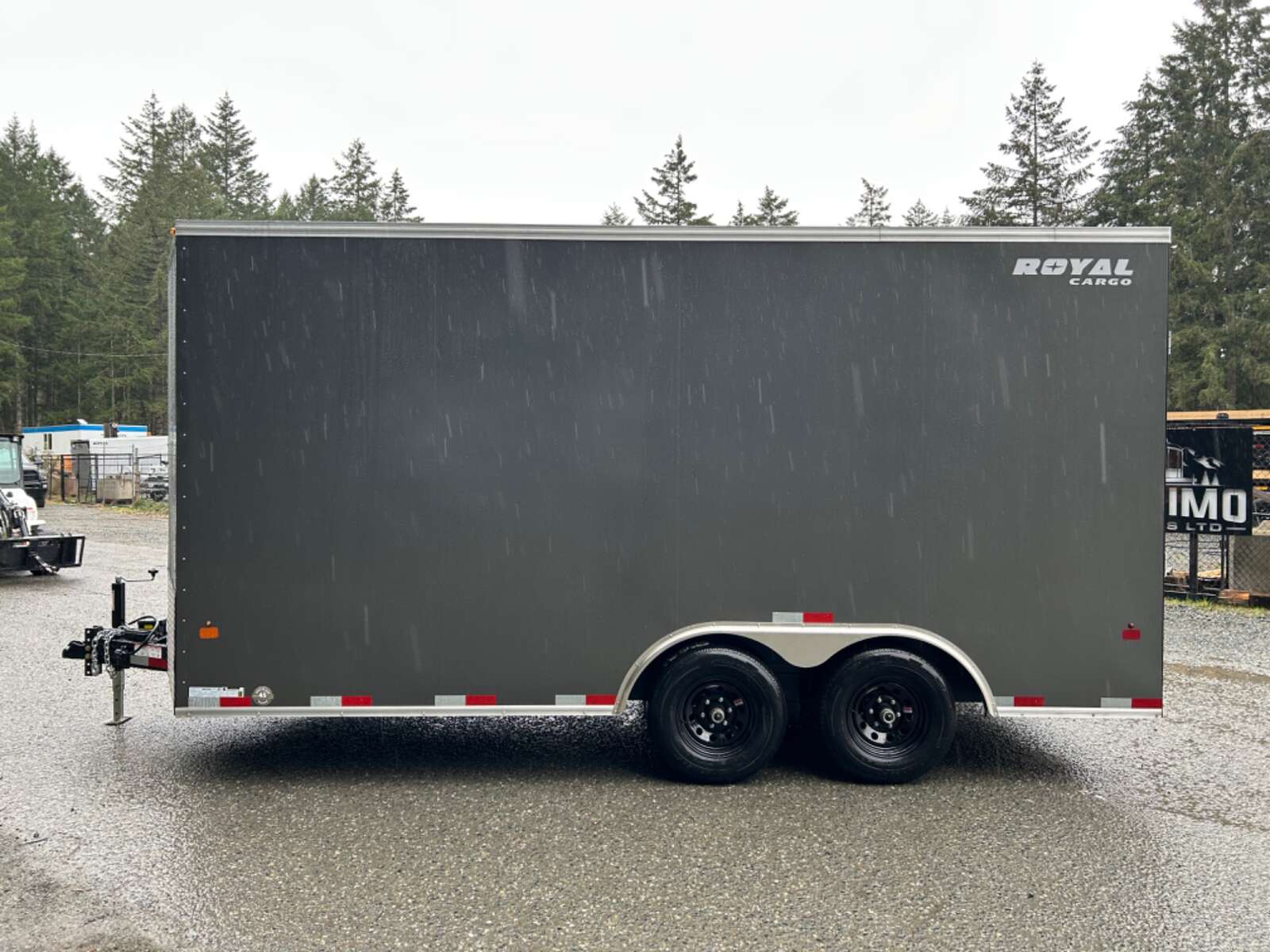 Photo of 2025 Royal Cargo 8.5X16+V 11,400LB GVW - RAMP DOOR - 86" INTERIOR