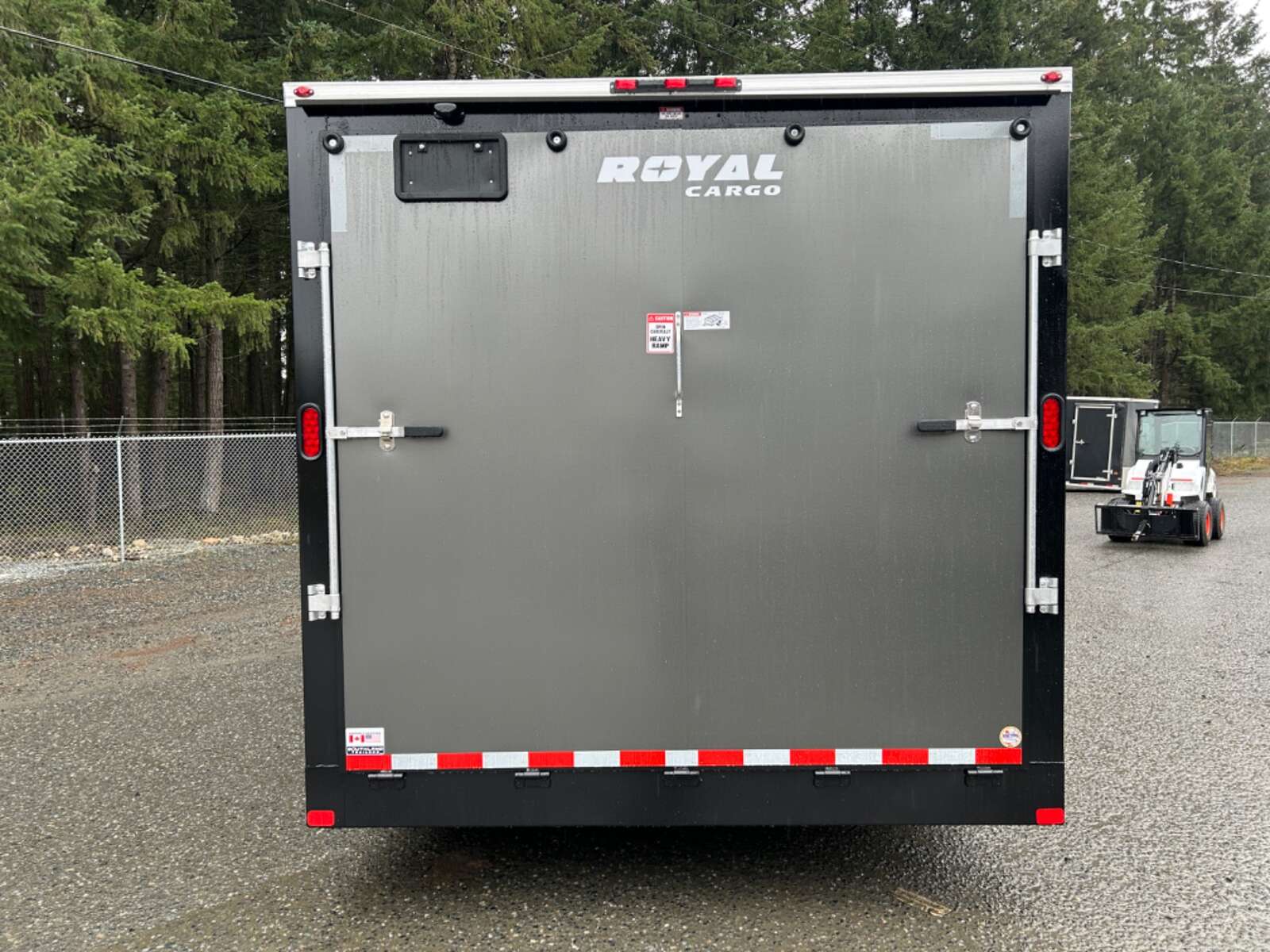 Photo of 2025 Royal Cargo 8.5X16+V 11,400LB GVW - RAMP DOOR - 86" INTERIOR