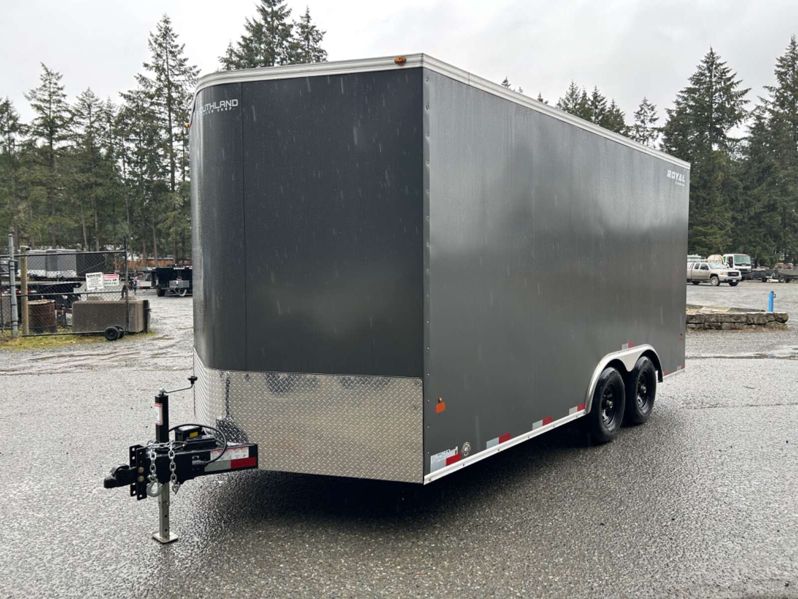 Photo of 2025 Royal Cargo 8.5X16+V 11,400LB GVW - RAMP DOOR - 86" INTERIOR