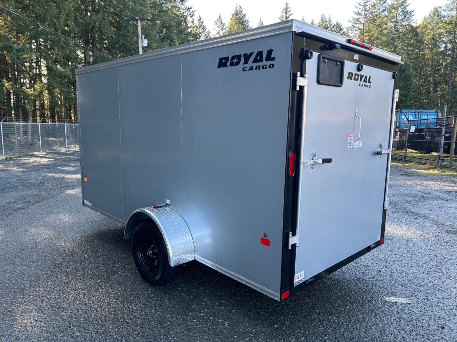 Photo of 2025 Royal Cargo 6X12+V 72" Interior - Ramp Door