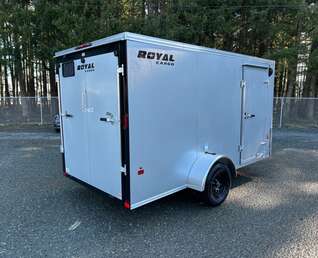 Thumbnail Photo of 2025 Royal Cargo 6X12+V 72" Interior - Ramp Door