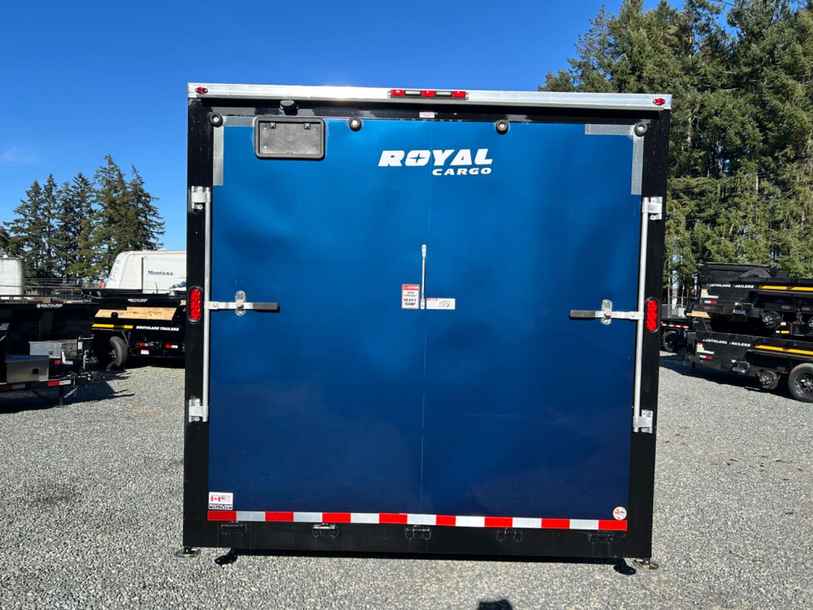 Photo of 2026 Royal Cargo 8.5X24+V 11,400LB GVW 86" TALL CAR HAULER