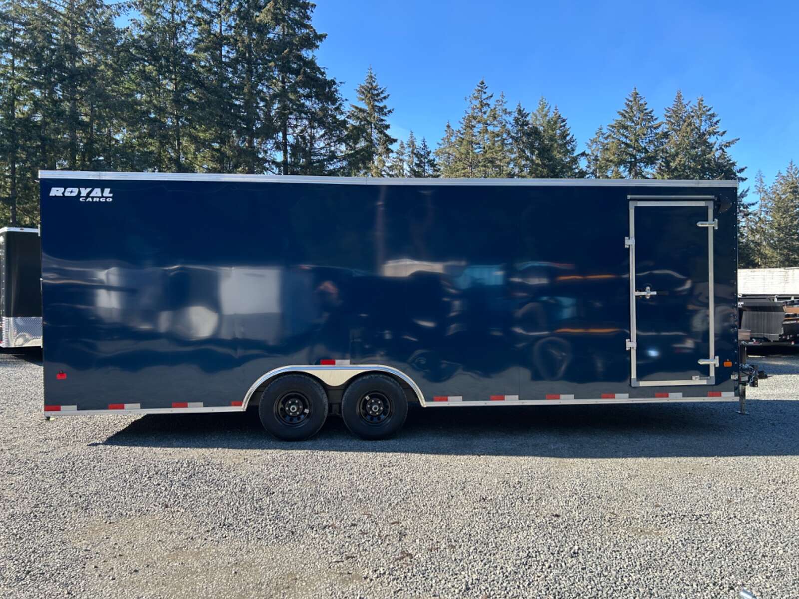 Photo of 2026 Royal Cargo 8.5X24+V 11,400LB GVW 86" TALL CAR HAULER