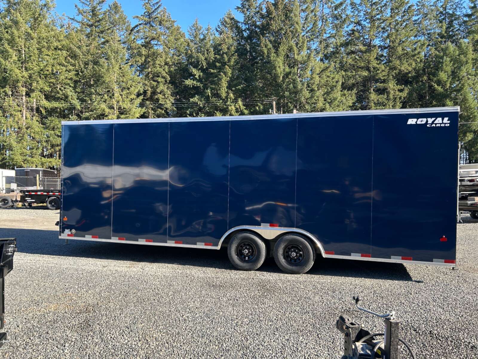 Photo of 2026 Royal Cargo 8.5X24+V 11,400LB GVW 86" TALL CAR HAULER