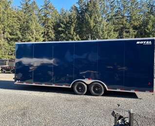 Thumbnail Photo of 2026 Royal Cargo 8.5X24+V 11,400LB GVW 86" TALL CAR HAULER