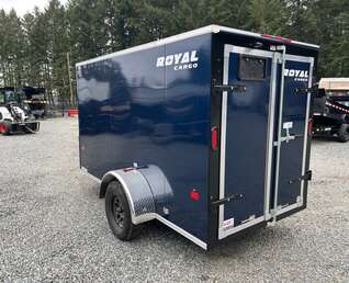 Thumbnail Photo of 2025 Royal Cargo 5X10+V 2990LB GVW - BARN DOORS - 64" INTERIOR - RV DOOR