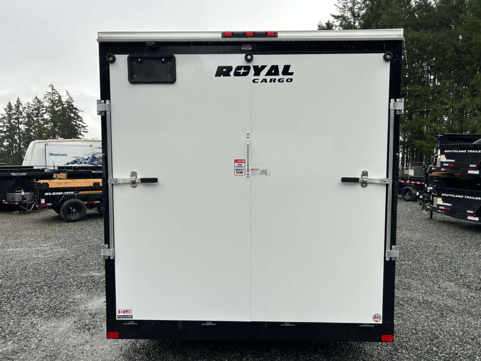 Photo of 2026 Royal Cargo 7.5X18+V 7,700LB GVWR - RAMP DOOR - 86" INTERIOR