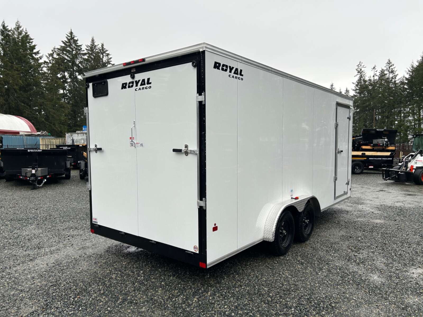 Photo of 2026 Royal Cargo 7.5X18+V 7,700LB GVWR - RAMP DOOR - 86" INTERIOR
