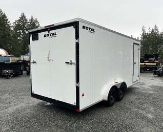 Thumbnail Photo of 2026 Royal Cargo 7.5X18+V 7,700LB GVWR - RAMP DOOR - 86" INTERIOR