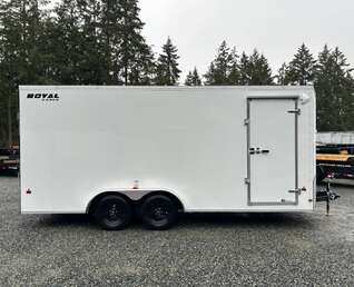 Thumbnail Photo of 2026 Royal Cargo 7.5X18+V 7,700LB GVWR - RAMP DOOR - 86" INTERIOR