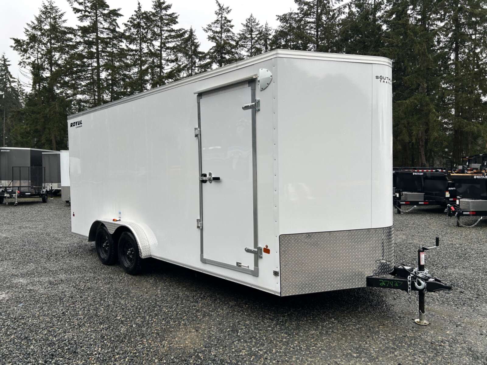 Photo of 2026 Royal Cargo 7.5X18+V 7,700LB GVWR - RAMP DOOR - 86" INTERIOR