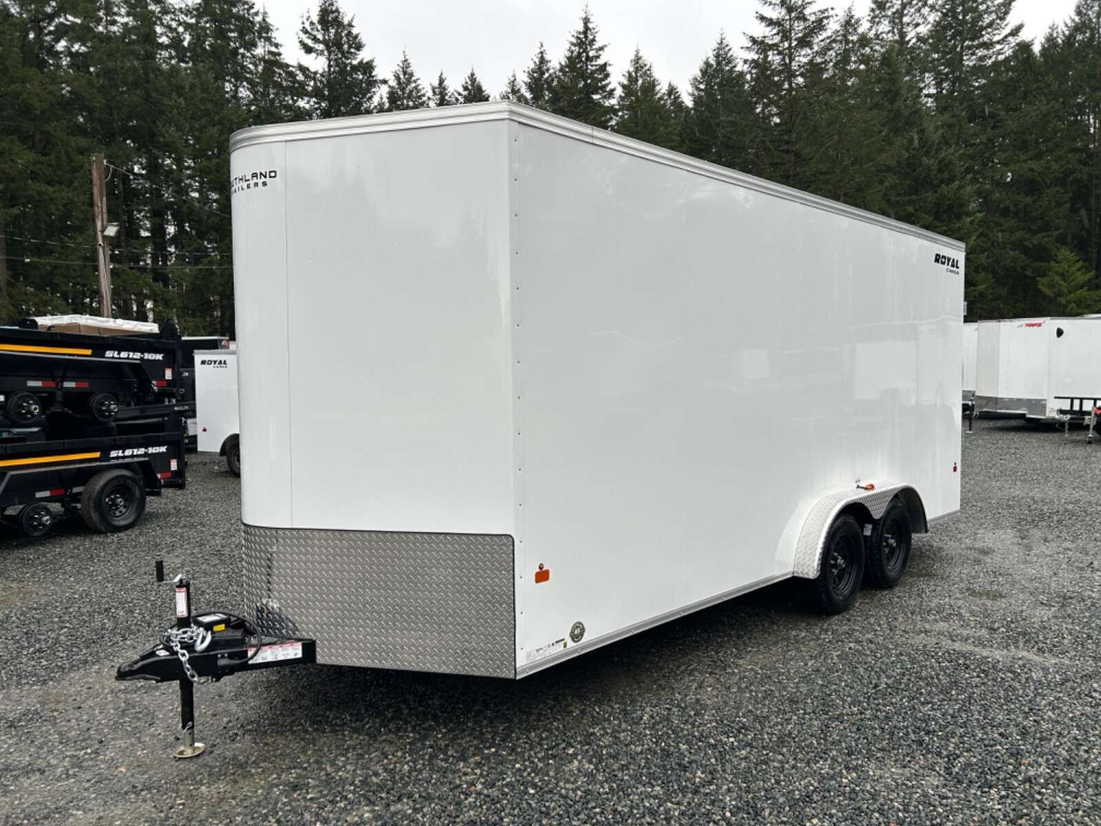Photo of 2026 Royal Cargo 7.5X18+V 7,700LB GVWR - RAMP DOOR - 86" INTERIOR