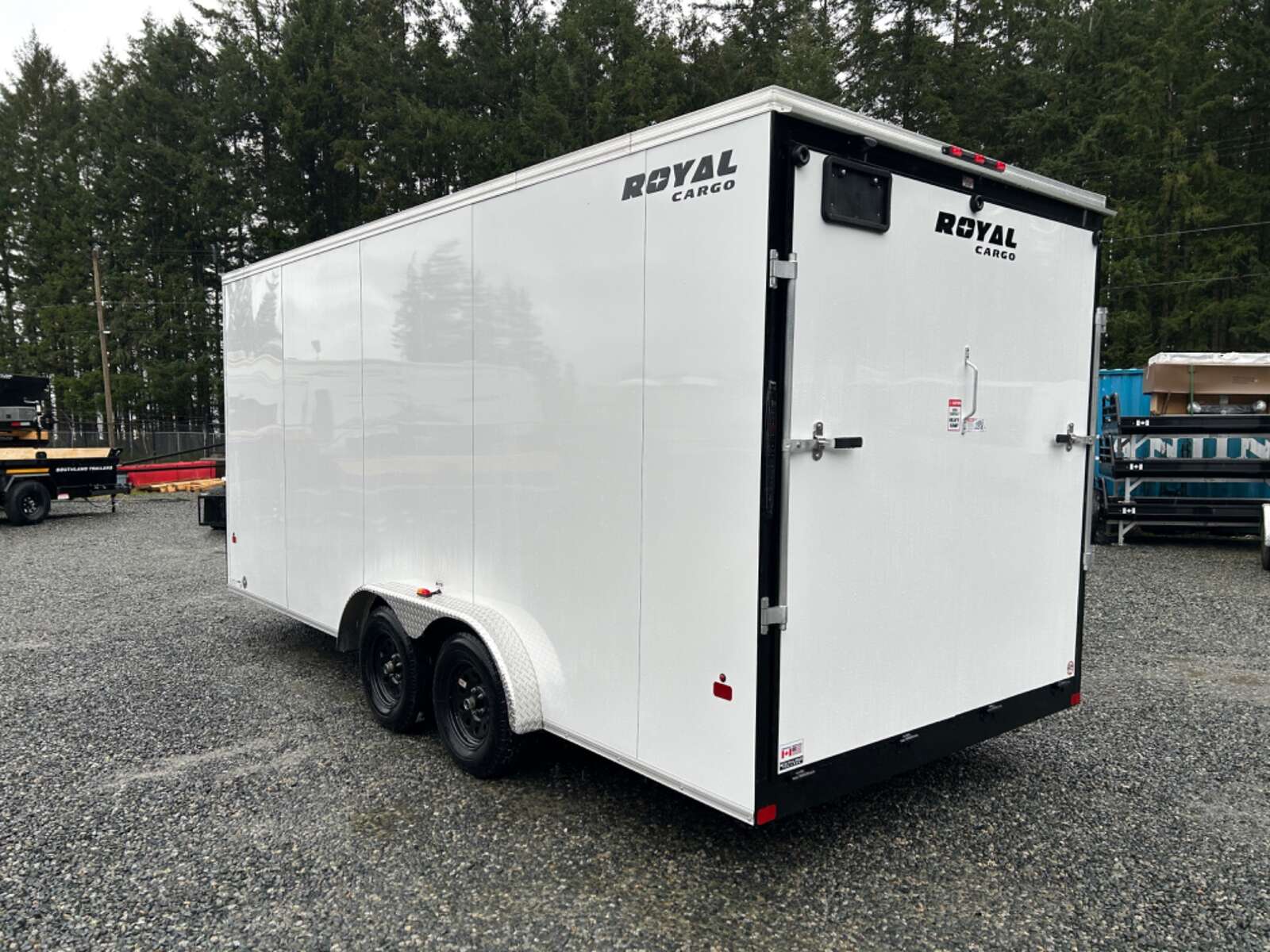 Photo of 2026 Royal Cargo 7.5X18+V 7,700LB GVWR - RAMP DOOR - 86" INTERIOR