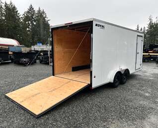 Thumbnail Photo of 2026 Royal Cargo 7.5X18+V 7,700LB GVWR - RAMP DOOR - 86" INTERIOR