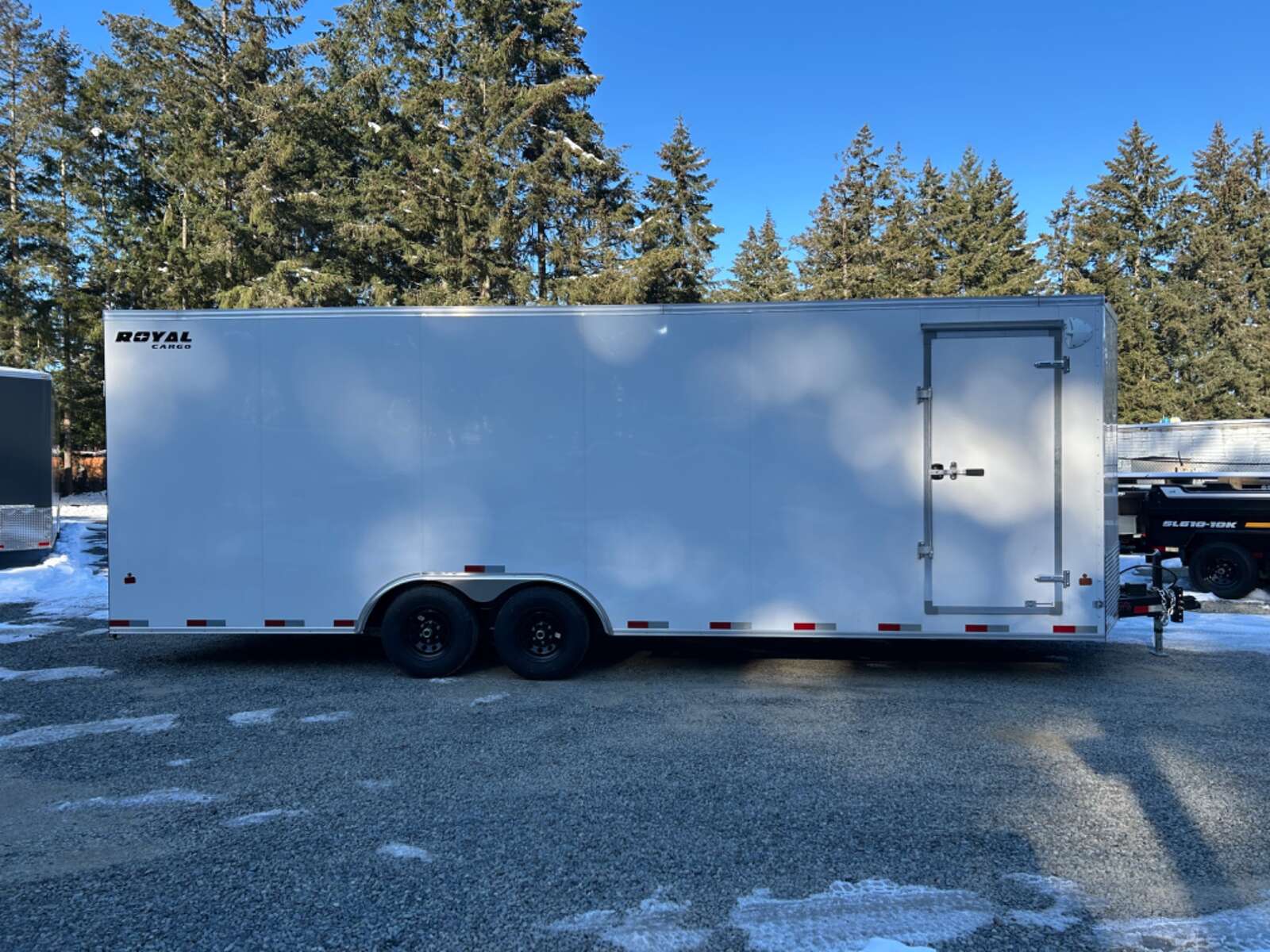 Photo of 2025 Royal Cargo 8.5X24+V 11,400LB GVW 86" TALL CAR HAULER