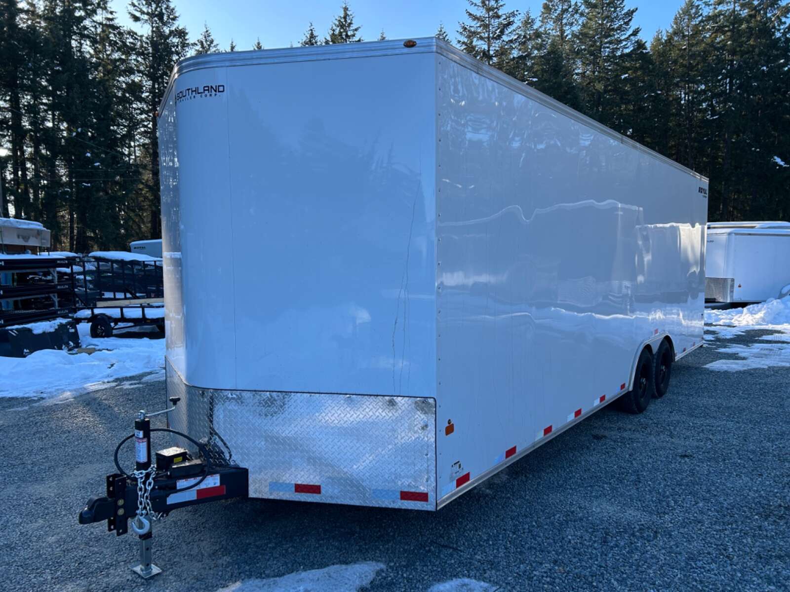 Photo of 2025 Royal Cargo 8.5X24+V 11,400LB GVW 86" TALL CAR HAULER