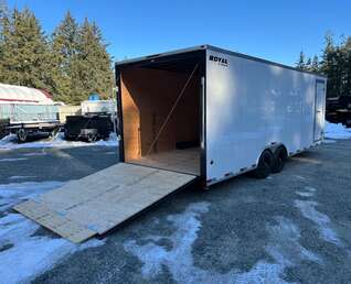 Thumbnail Photo of 2025 Royal Cargo 8.5X24+V 11,400LB GVW 86" TALL CAR HAULER