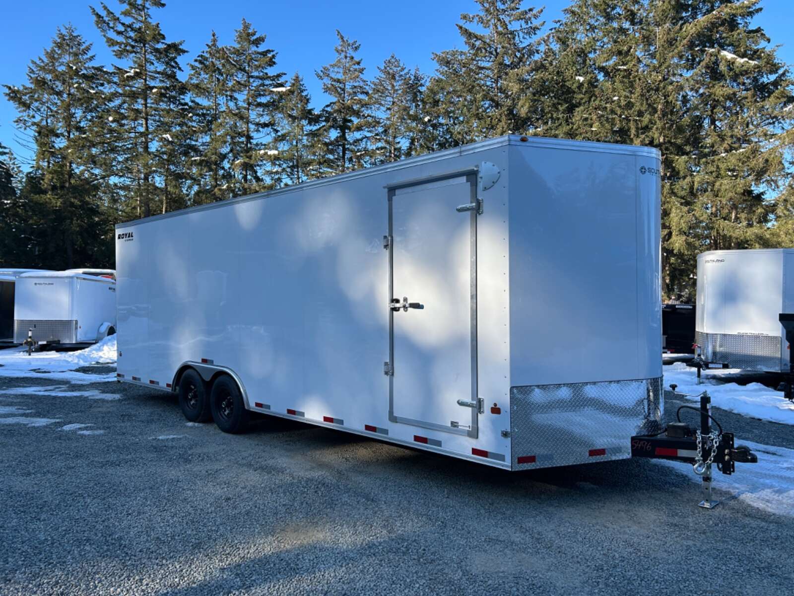 Photo of 2025 Royal Cargo 8.5X24+V 11,400LB GVW 86" TALL CAR HAULER
