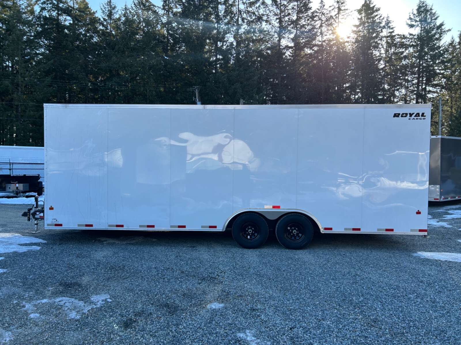 Photo of 2025 Royal Cargo 8.5X24+V 11,400LB GVW 86" TALL CAR HAULER