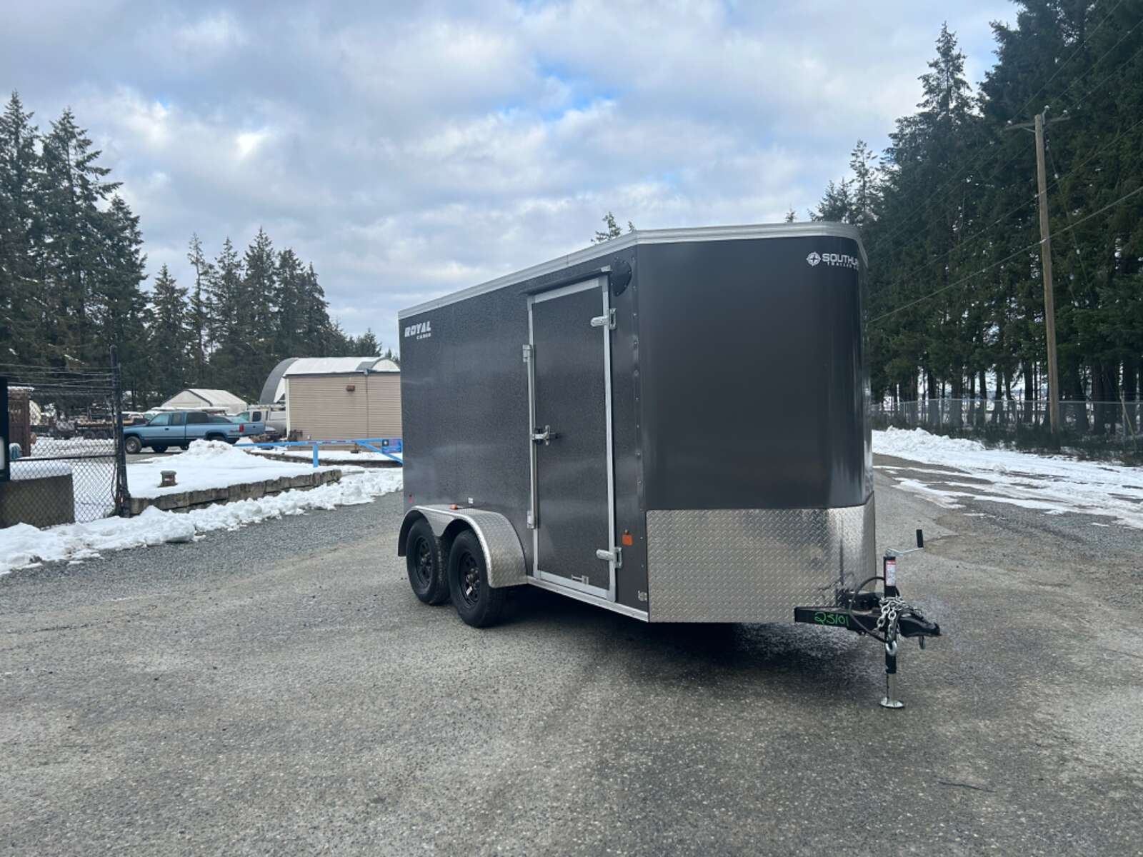 Photo of 2026 Royal Cargo 6X12+V 7,700LB GVW - RAMP DOOR - 78" INTERIOR