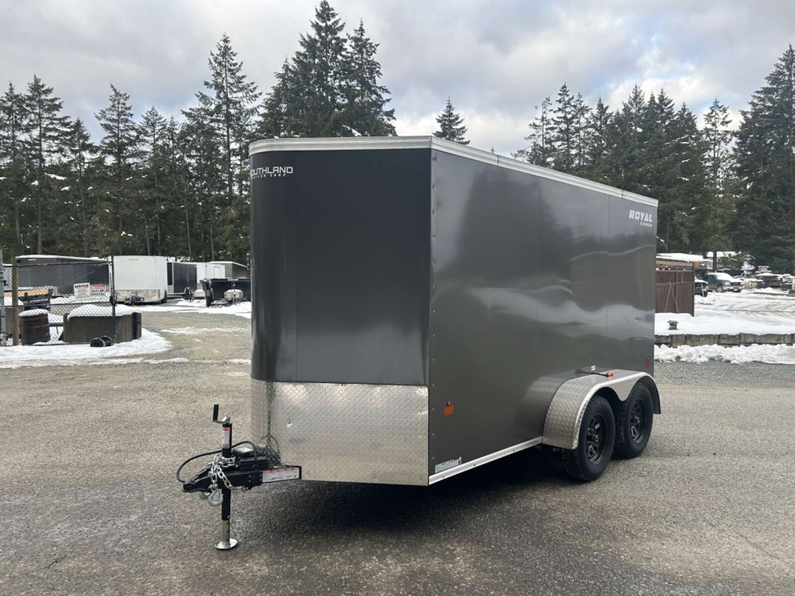 Photo of 2026 Royal Cargo 6X12+V 7,700LB GVW - RAMP DOOR - 78" INTERIOR