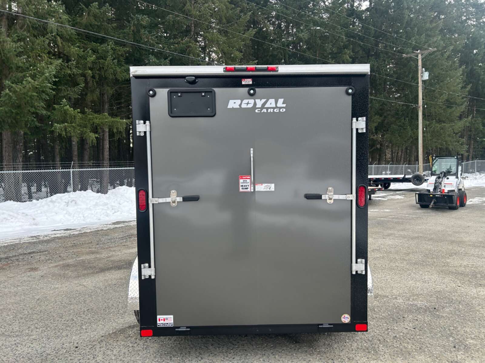 Photo of 2026 Royal Cargo 6X12+V 7,700LB GVW - RAMP DOOR - 78" INTERIOR