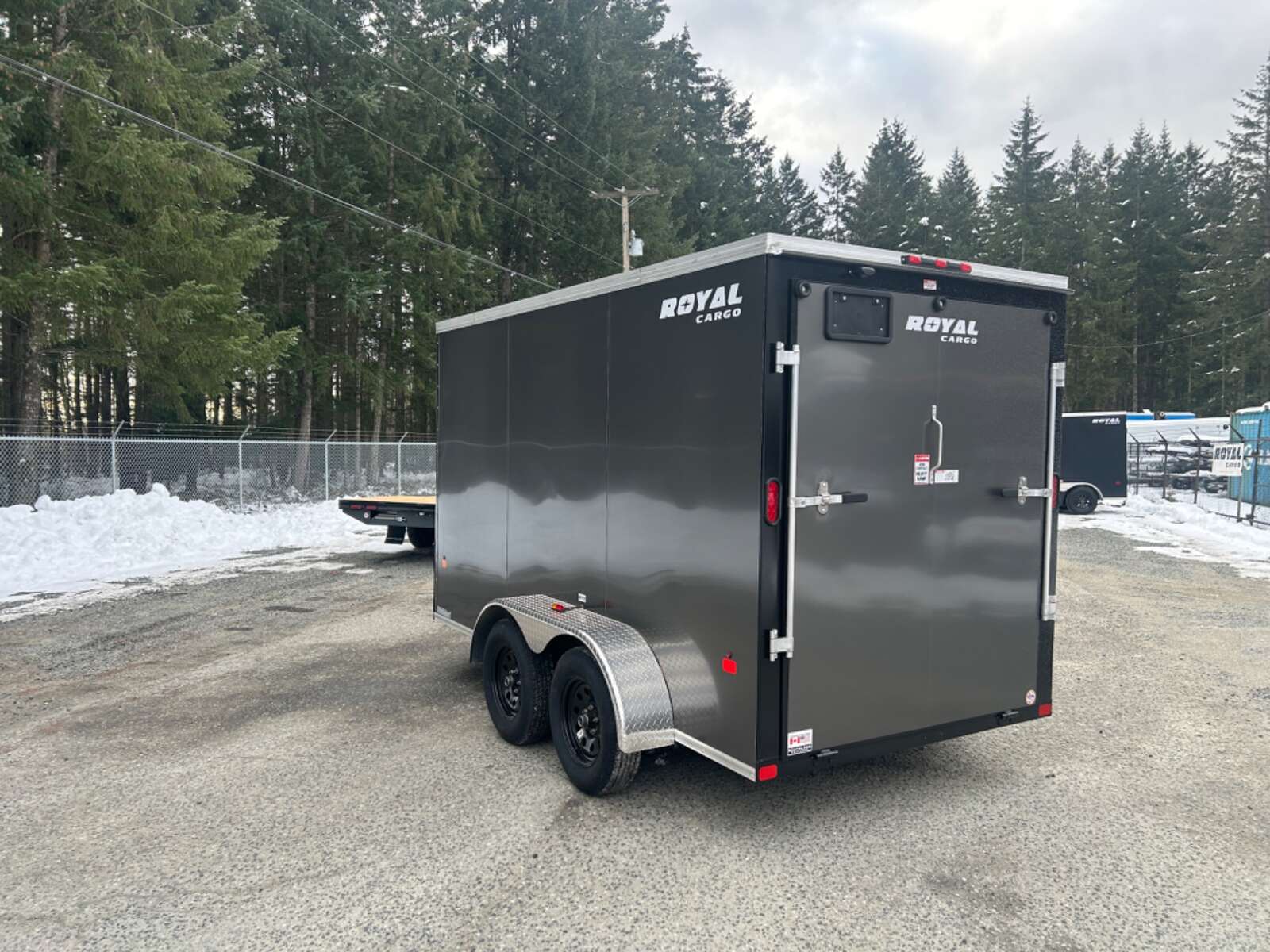 Photo of 2026 Royal Cargo 6X12+V 7,700LB GVW - RAMP DOOR - 78" INTERIOR