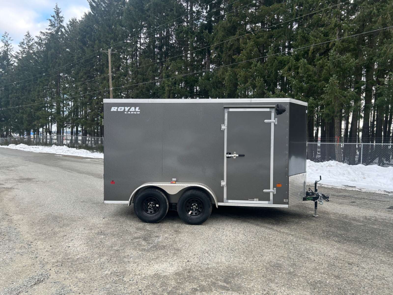 Photo of 2026 Royal Cargo 6X12+V 7,700LB GVW - RAMP DOOR - 78" INTERIOR