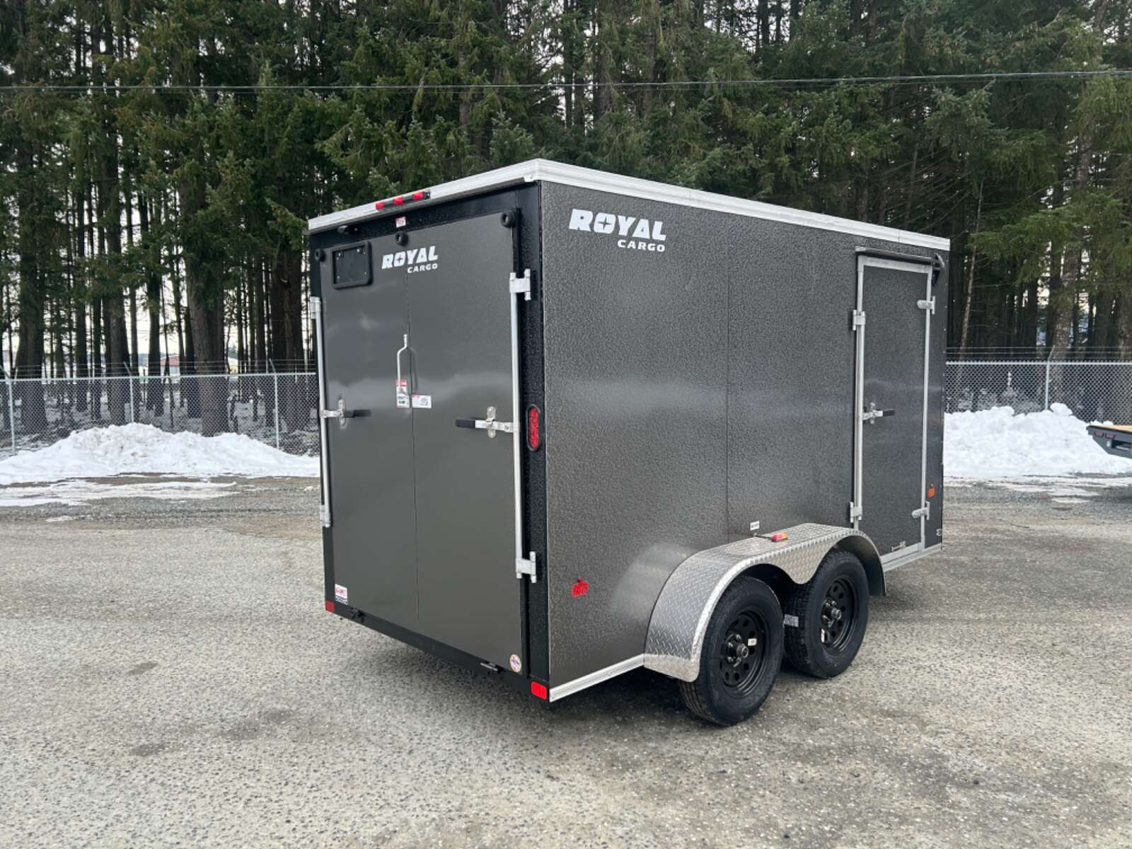 Photo of 2026 Royal Cargo 6X12+V 7,700LB GVW - RAMP DOOR - 78" INTERIOR