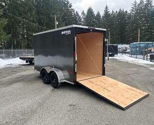 Thumbnail Photo of 2026 Royal Cargo 6X12+V 7,700LB GVW - RAMP DOOR - 78" INTERIOR