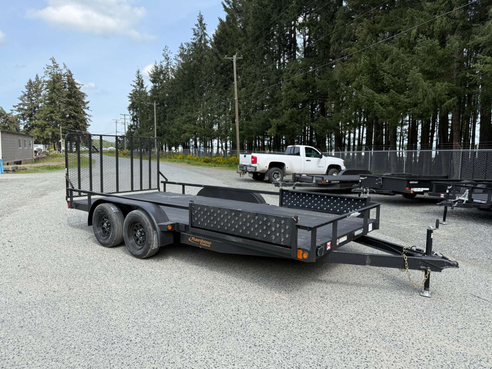 Photo of New 2025 Rainbow 7X14 ATV / Utility Trailer - 7000LB GVWR