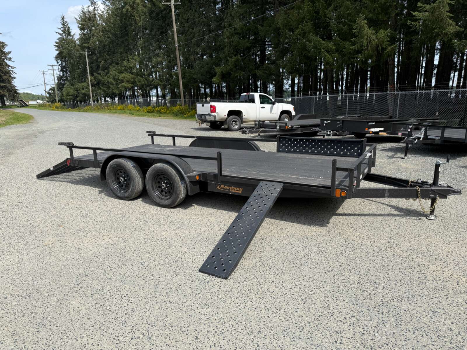 Photo of New 2025 Rainbow 7X14 ATV / Utility Trailer - 7000LB GVWR