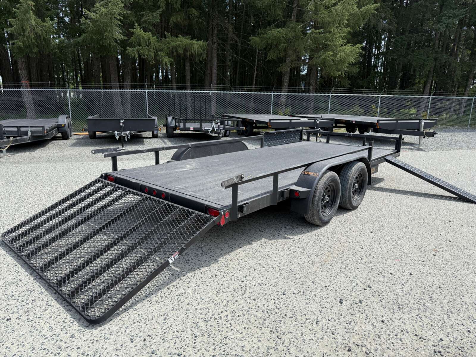 Photo of New 2025 Rainbow 7X14 ATV / Utility Trailer - 7000LB GVWR