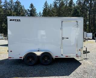 Thumbnail Photo of 2026 Royal Cargo 7X14' - HD 11,400LB GVWR - Barn Doors - 86" Interior