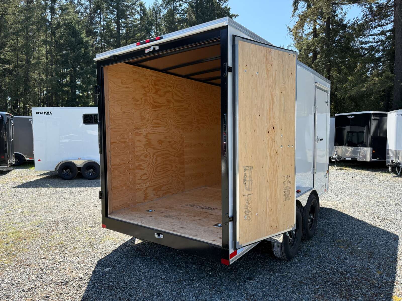 Photo of 2026 Royal Cargo 7X14' - HD 11,400LB GVWR - Barn Doors - 86" Interior