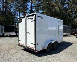 Thumbnail Photo of 2026 Royal Cargo 7X14' + V - HD 11,400LB GVWR - Barn Doors - 86" Interior