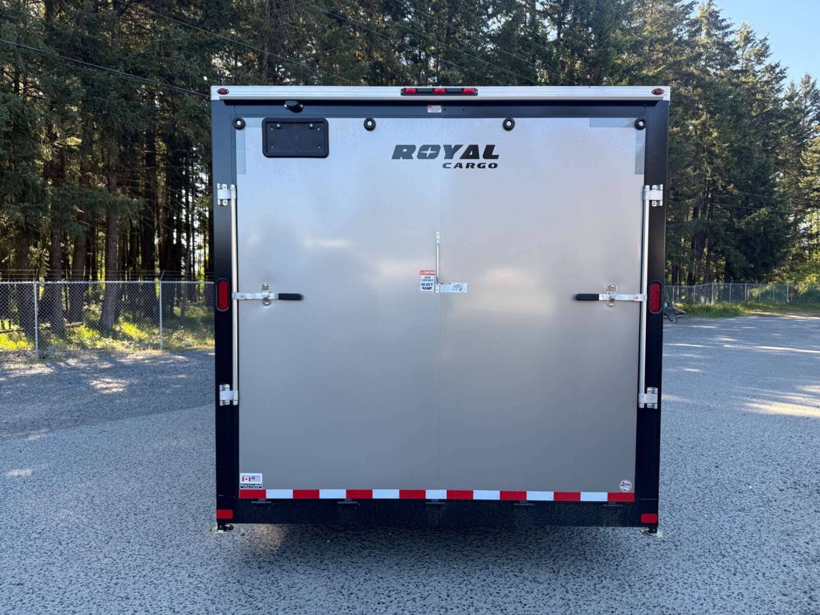 Photo of 2026 Royal Cargo 8.5X24+V 11,400LB GVW 86" TALL CAR HAULER