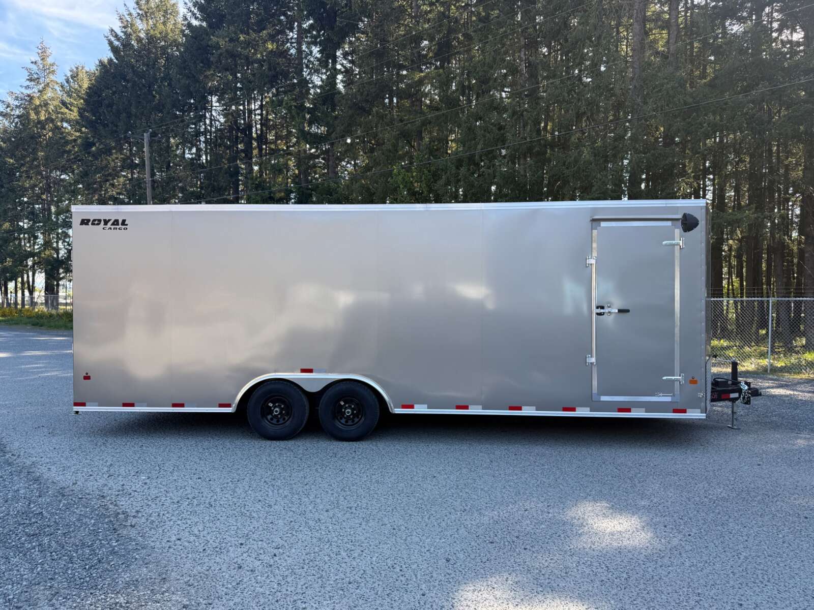 Photo of 2026 Royal Cargo 8.5X24+V 11,400LB GVW 86" TALL CAR HAULER