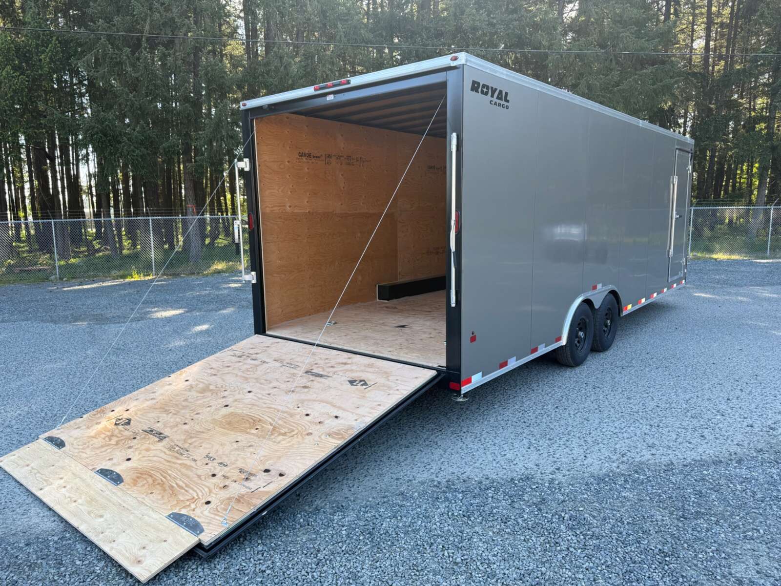 Photo of 2026 Royal Cargo 8.5X24+V 11,400LB GVW 86" TALL CAR HAULER
