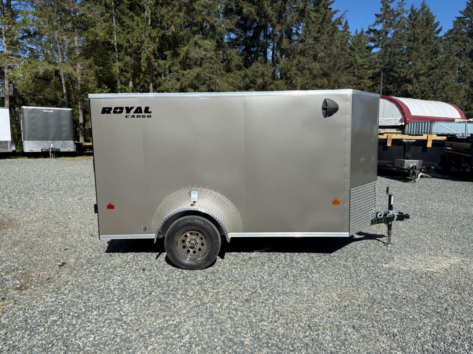 Photo of 2026 Royal Cargo 5X10+V 2990LB GVW BARN DOORS 64" INTERIOR