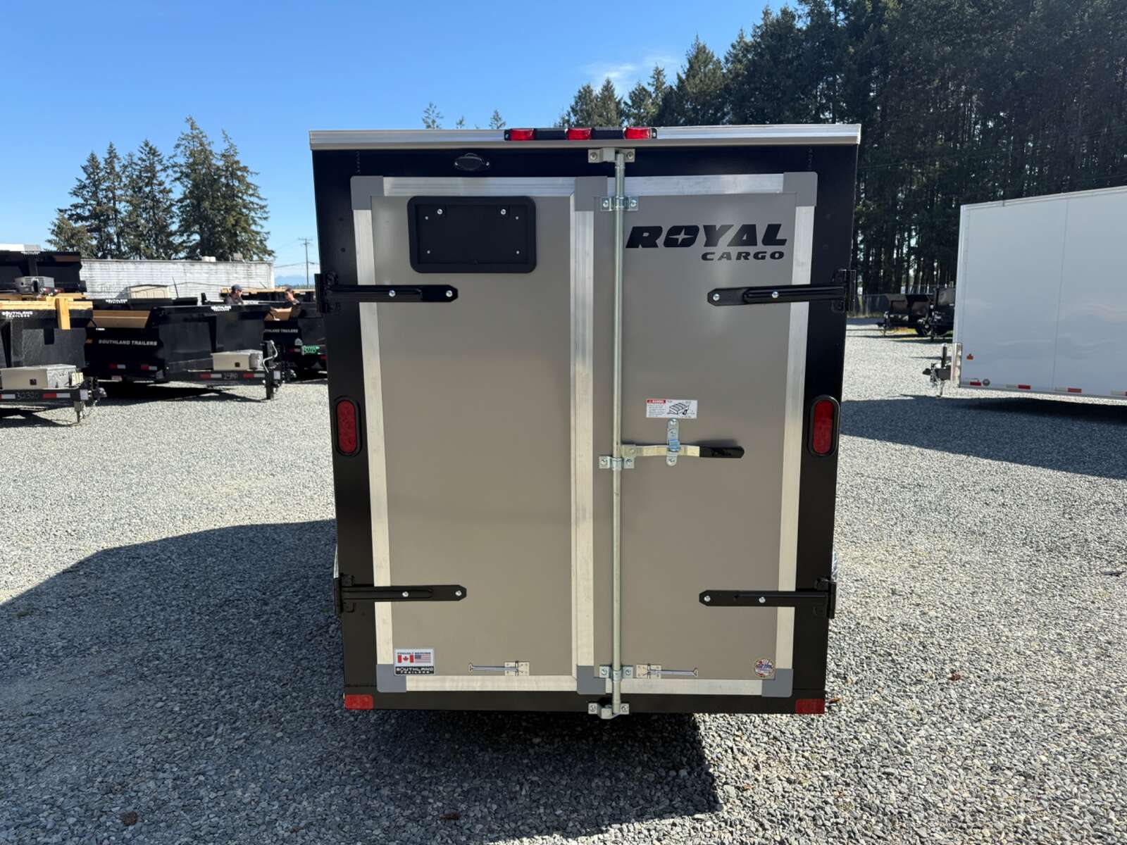 Photo of 2026 Royal Cargo 5X10+V 2990LB GVW BARN DOORS 64" INTERIOR