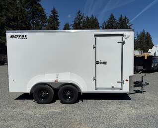 Thumbnail Photo of 2026 Royal Cargo 7X14' - 7700LB GVWR - Ramp Door - 78" Interior