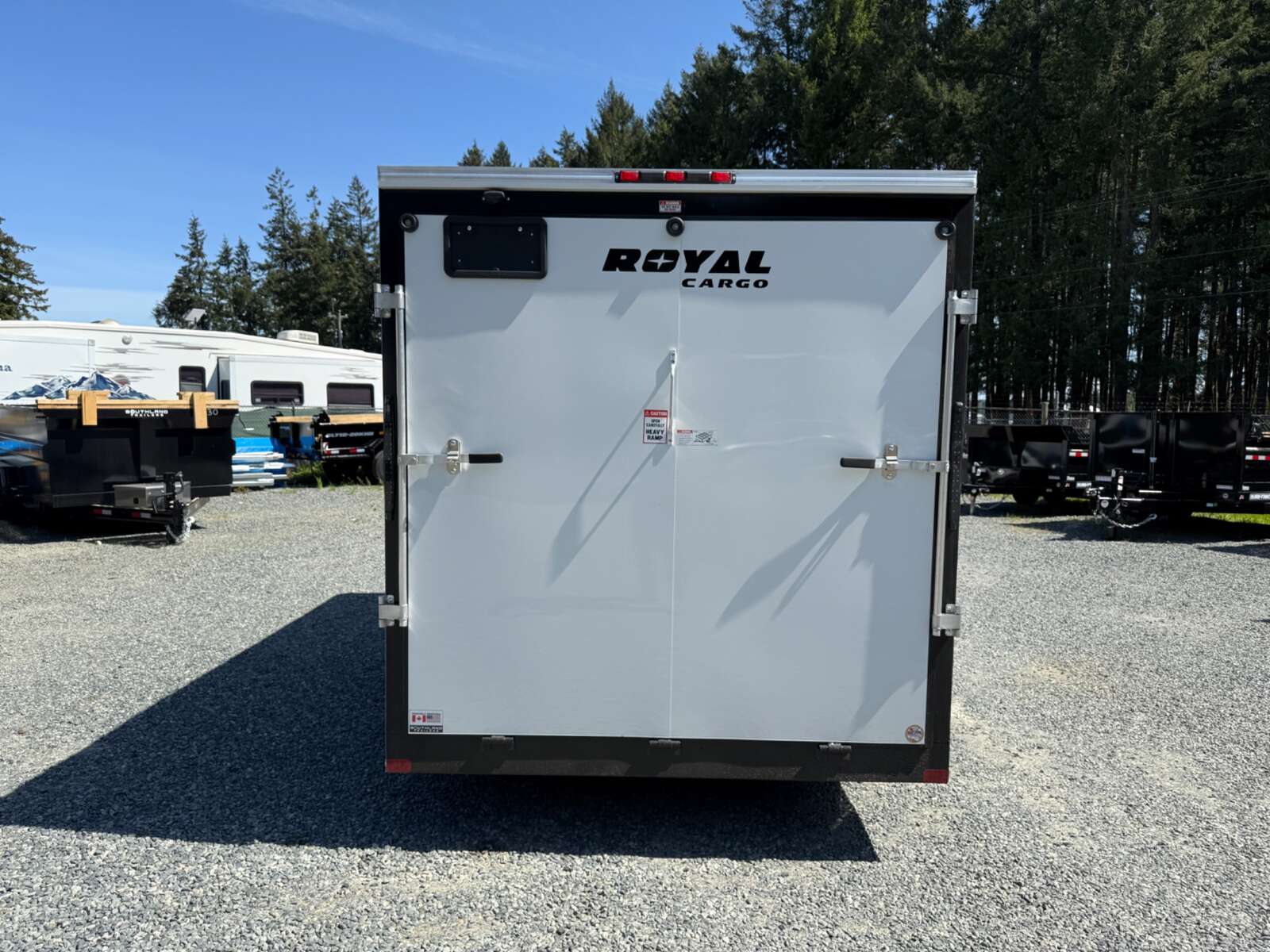 Photo of 2026 Royal Cargo 7X14' - 7700LB GVWR - Ramp Door - 78" Interior
