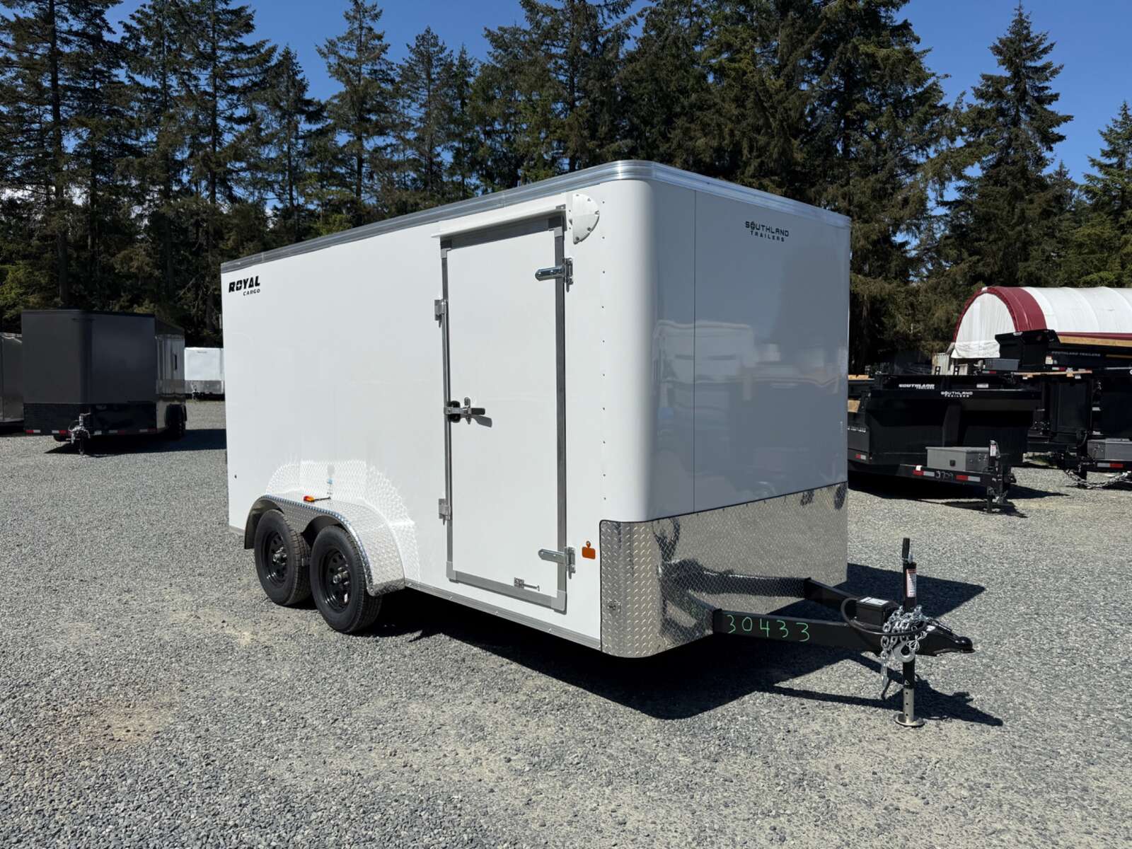 Photo of 2026 Royal Cargo 7X14' - 7700LB GVWR - Ramp Door - 78" Interior